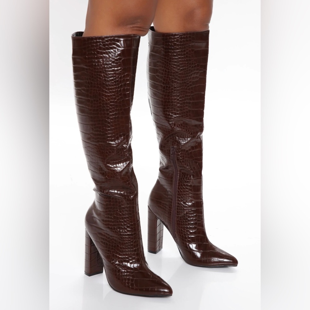 Knee high boots